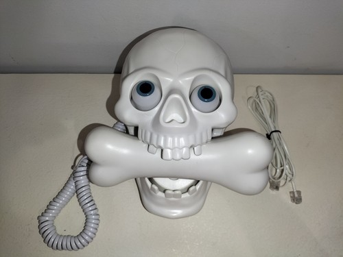 Telefono teschio halloween - telefono,
