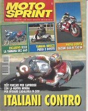MOTO SPRINT N.6 SETTIMANALE