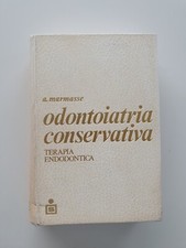 libro Odontoiatria conservativa. Terapia endodontica  volume 1  cop. rigida 1978
