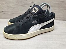 Puma scarpe da ginnastica uomo scamosciate S classiche nere taglia UK 4
