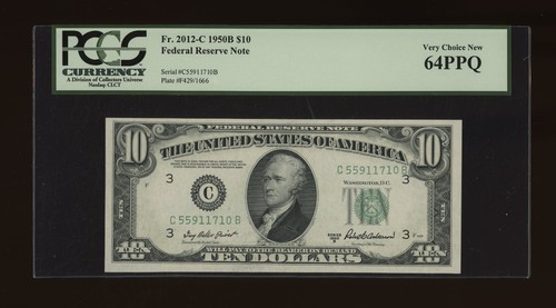 Dbr 1950 10 philadelphia - dbr, $10