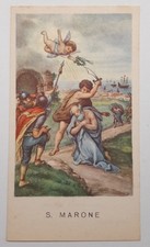SAN MARONE raro Santino cromo