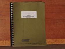 RICEVITORE RACAL RA6772 MANUALE MANUTENZIONE RICEVITORE COMUNICAZIONI HF
