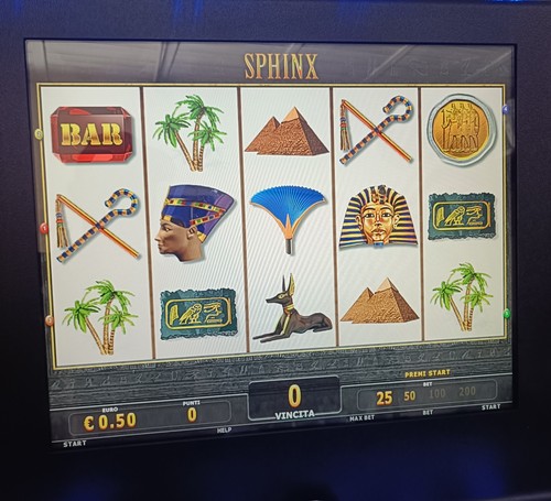 Scheda slot machine sphynx - slot,