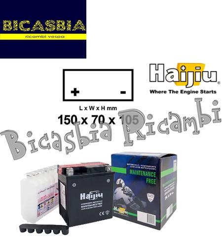 22300 batteria haijiu - batteria,