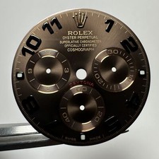 Rolex Daytona Dial Chocolate Choco Racing 116505 116515 Perfect Chroma