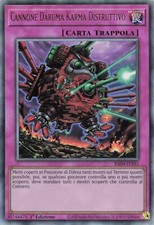 yu gi oh ita 1ed ultra rara  ra04-it103 Cannone Daruma Karma Distruttivo