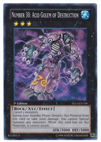 Yugioh numero 30 golem - •,