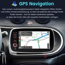 Per Mercedes Benz Smart Forfour Fortwo 453 Android Autoradio GPS BT Carplay