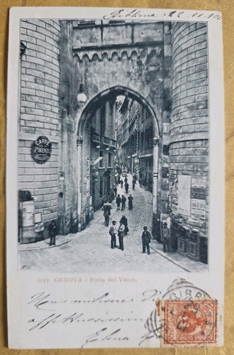 Genova porta dei - genova, vacca