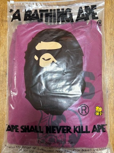 Wtaps bape felpa viola - u.s.s.,