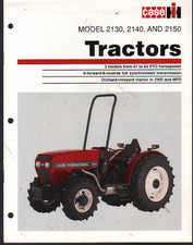 Scheda brochure trattori