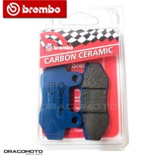 SUZUKI BURGMAN 200 2018 2019 pastiglie freno anteriori CC BREMBO Carbon ceram...