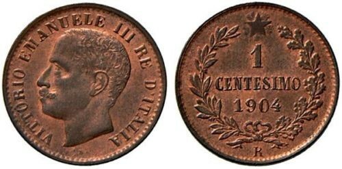 Centesimo 1904 valore raro - centesimo,
