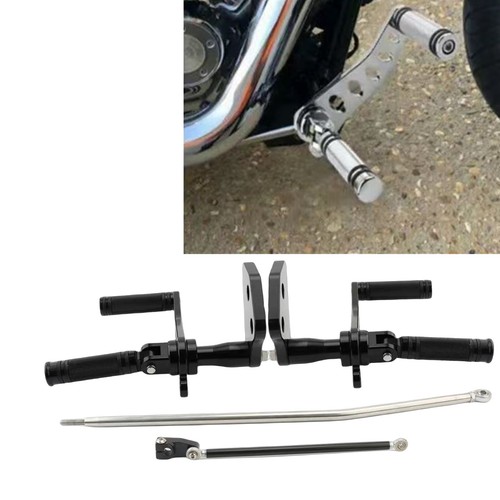 Kit pedane comandi - avanti, nere