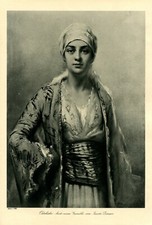 Stampa artistica Odalisca XL