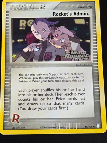 Pokemon team rockets admin - pokemon,