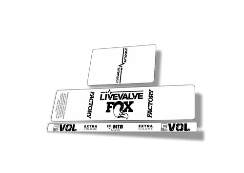 Adesivo fox 2022 live valve - fox,