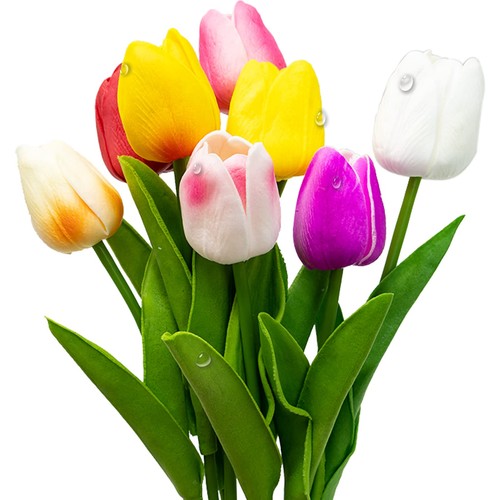 8pcs fiori artificiali - 8pcs,