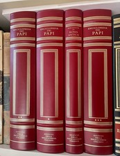 ENCICLOPEDIA DEI PAPI 3 VOLUMI + RISCOPERTA DI ROMA ANTICA TRECCANI 2000