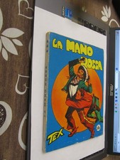 TEX N. 1 - L. 200  TRE STELLE LA MANO ROSSA CON MARCHIO MG NON SPILLATO OTTIMO++