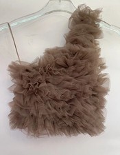 Zara Tricot Tulle Asymétrique