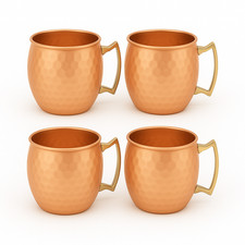 Mug In Rame Massiccio Fatti A