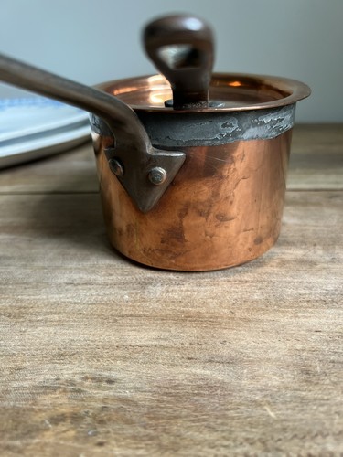 Antica padella per - salsa, in