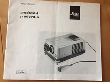 #A0311 - Leica Pradovit-f Pradovit-n istruzioni manuale uso