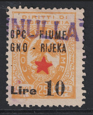 Italy Fiume 1940s 10 Lire
