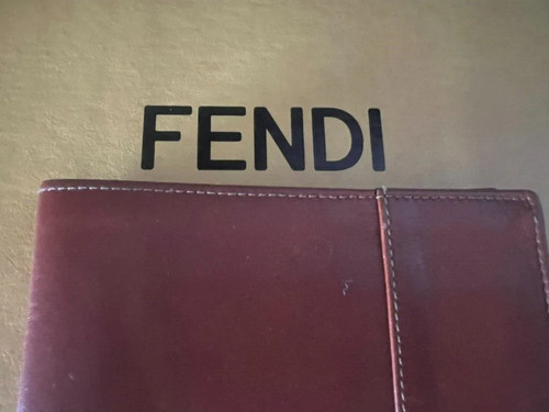 Fendi portafoglio uomo pelle - fendi,