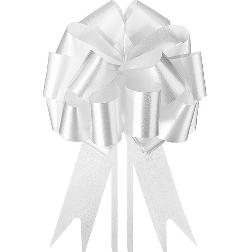 Coccarde bianche matrimonio - coccarde,
