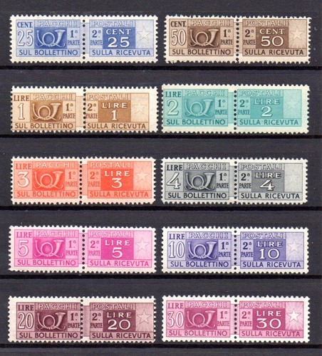 Italia 1947 pacchi - , postali