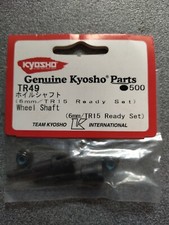 KYOSHO RICAMBIO TR49 WHEEL SHAFT TR 15 READY SET