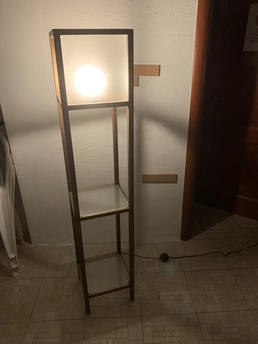 Lampada artigianale legno - lampada,