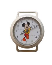 *HH* Orologio Vintage Disney Topolino Mickey Mouse Avronel Clock Watch Old
