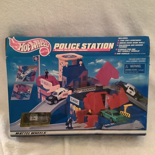 Hot wheels stazione polizia - stazione, di