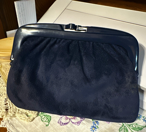 Pochette donna montatura blu