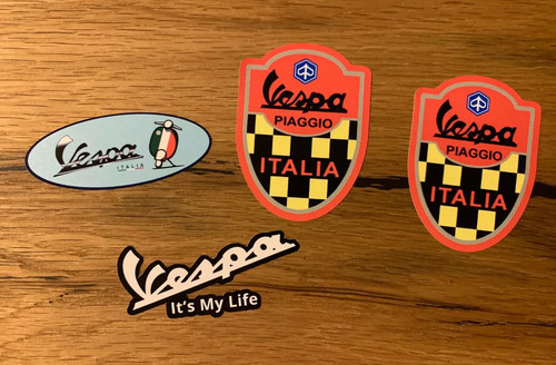 Kit adesivi vespa gts 125 - adesivi, 150