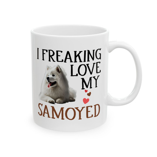 Tazza caffè cane samoiedo