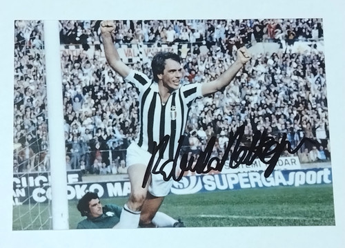 Autografo roberto bettega gol - autografo,