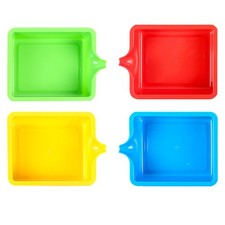 4pcs vassoio di pigmenti ad