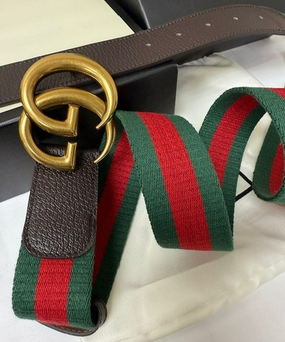 Cintura gucci marmont - gucci, gg
