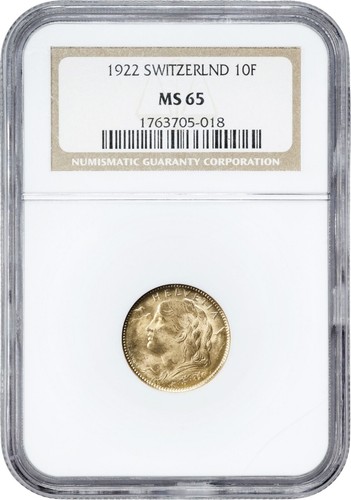 Svizzera oro franchi 1922 - svizzera,,