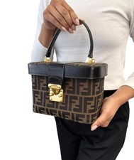 Fendi vintage zucca vanity - fendi, ff