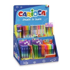 Espositore 36 penne assortite Carioca Fiorella - 54220/G/PR