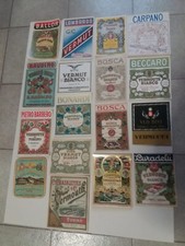 Etichette Vermouth fine