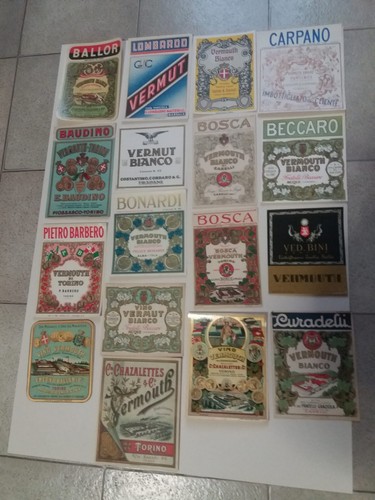 Etichette vermouth fine - etichette,