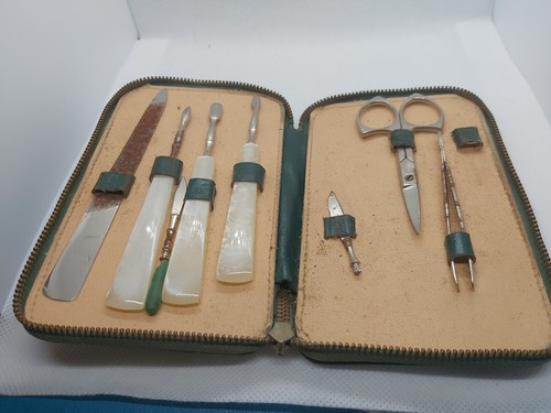 Vintage toilette set - vintage,