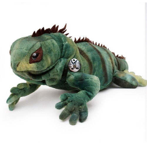 Iguana peluche verde iguana